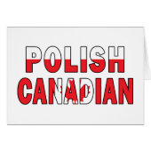 Polish Canadian Flag (Front Horizontal)