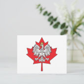 Polish Canadian Maple Leaf (Standing Front)