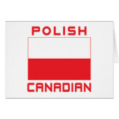 Polish Canadian Poland Flag (Front Horizontal)