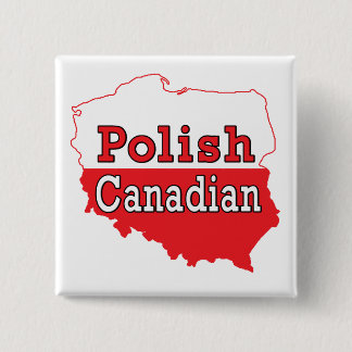 Polish Canadian Polish Map Button
