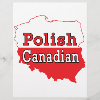 Polish Canadian Polish Map Flyer