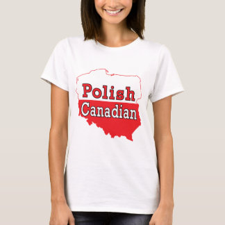 Polish Canadian Polish Map T-Shirt