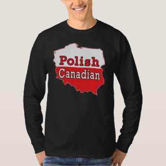 Polish Canadian Polish Map T-Shirt