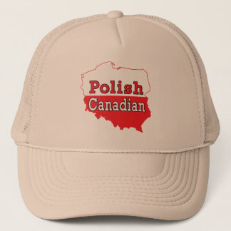 Polish Canadian Polish Map Trucker Hat