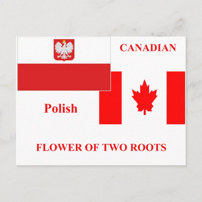 Polish-canadian Postcard (Front)