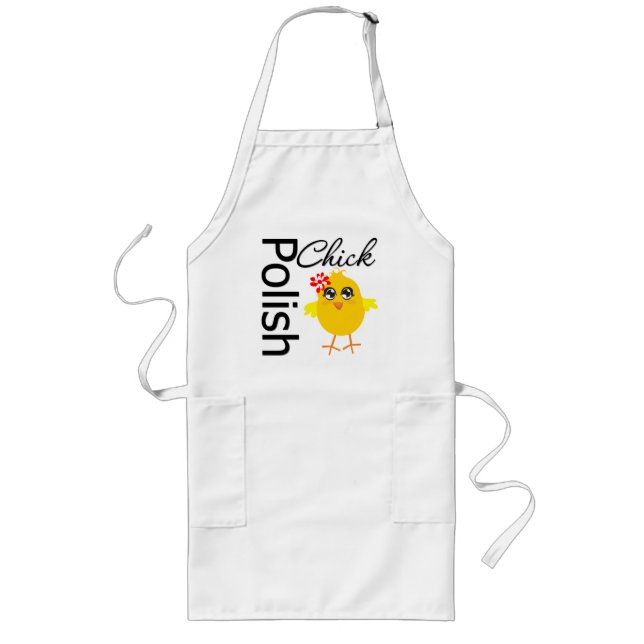 Polish Chick Long Apron (Front)