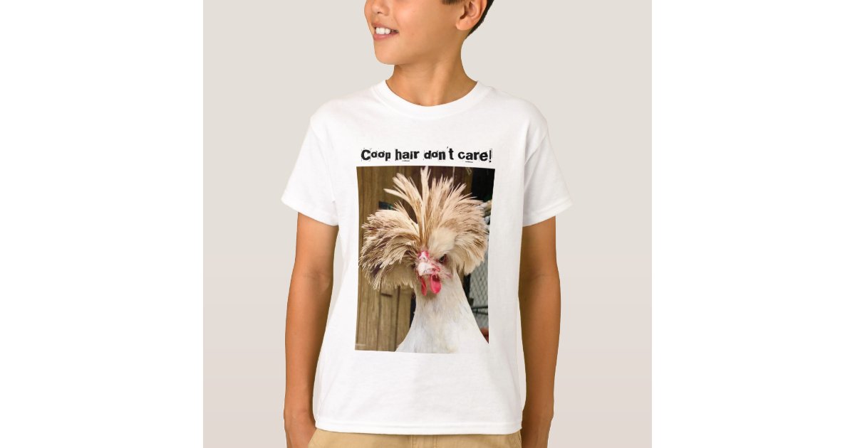 Fishing Hair, don't care T-Shirt, Zazzle