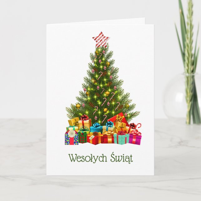 Polish Christmas Card - Boże Narodzenie (Front)
