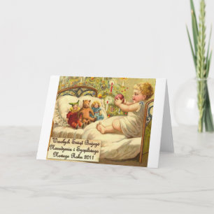 POLISH CHRISTMAS DESIGNS 2 HOLIDAY CARD