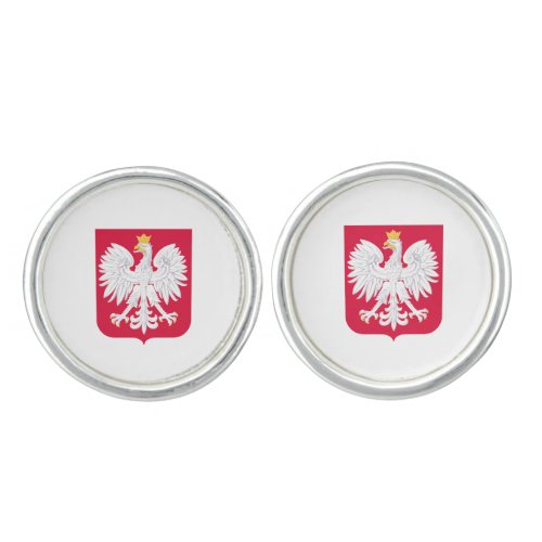 Polish coat of arms cufflinks