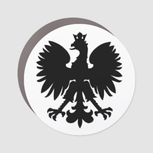Polish Coat of Arms Eagle Car Magnet
