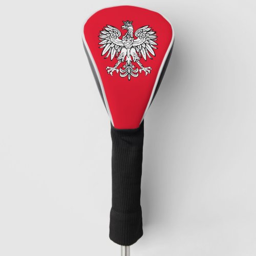 Polish Coat of arms Golf Head Cover