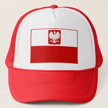 Polish Coat Of Arms Trucker Hat by PolishPride at Zazzle
