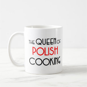 polish cooking queen coffee mug