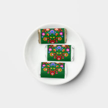 Polish design flowers.