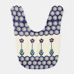 Polish design of traditional ceramics baby bib