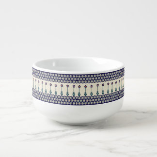 Polish design of traditional ceramics soup mug