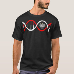 Polish DNA Poland Eagle Polska Genetic Poland Heri T-Shirt