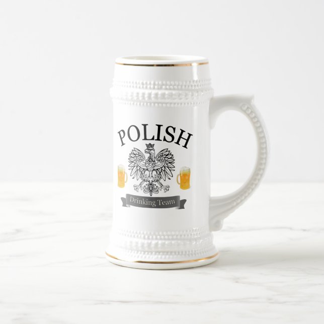 Polish Drinking Team Stein (Right)