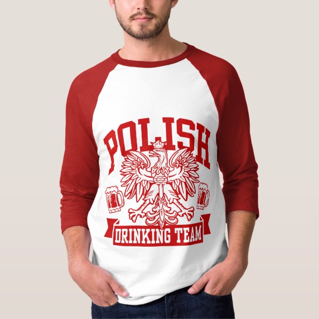 Polish Drinking Team T-Shirt (Front)