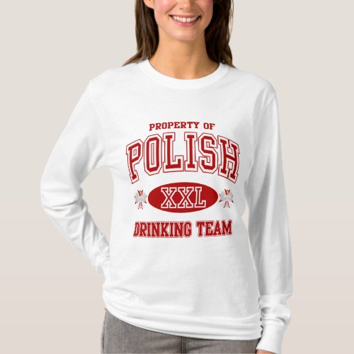 Polish Drinking Team T_Shirt