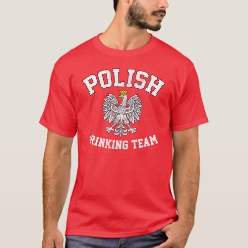 Polish Drinking Team T_Shirt