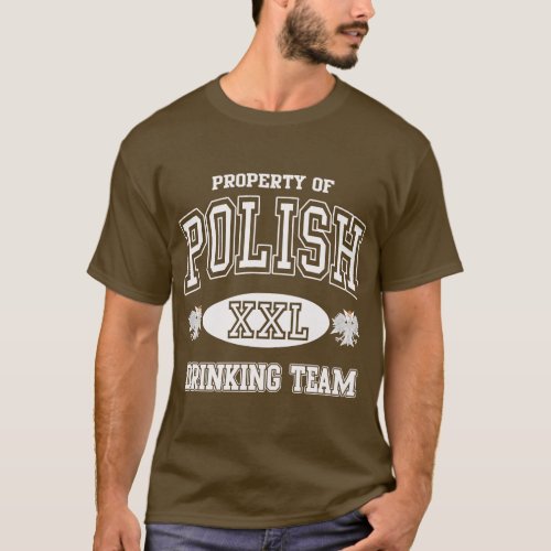 Polish Drinking Team T_Shirt