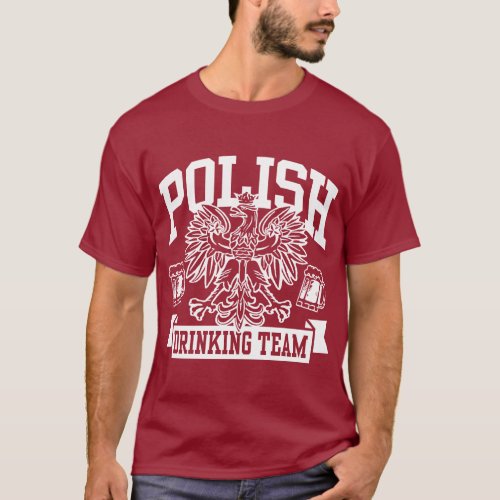 Polish Drinking Team T_Shirt