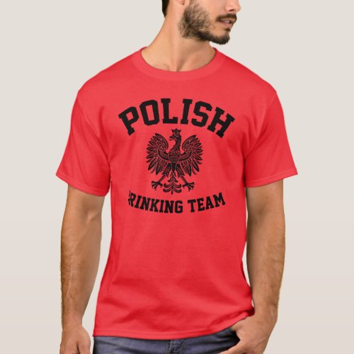 Polish Drinking Team T_Shirt