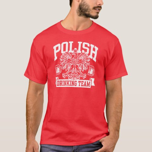Polish Drinking Team T_Shirt