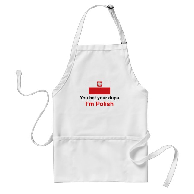 Polish Dupa 1 Adult Apron (Front)