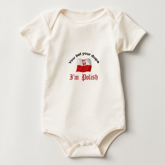 Polish Dupa Baby Bodysuit