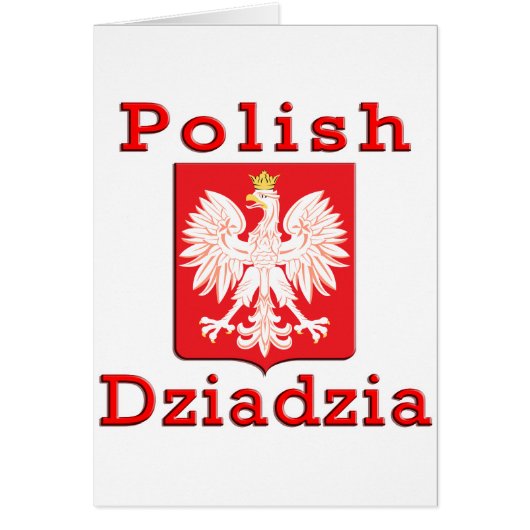 Polish Dziadzia Eagle Cards (Front)