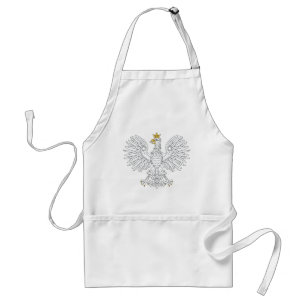 Polish Eagle Adult Apron