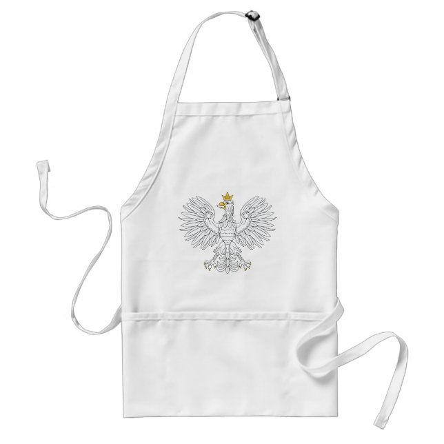 Polish Eagle Adult Apron (Front)