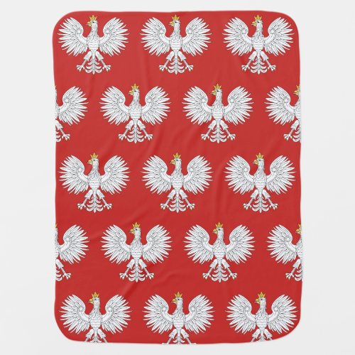 Polish Eagle Baby Blanket