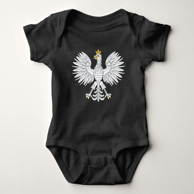 Polish Eagle Baby Bodysuit (Front)