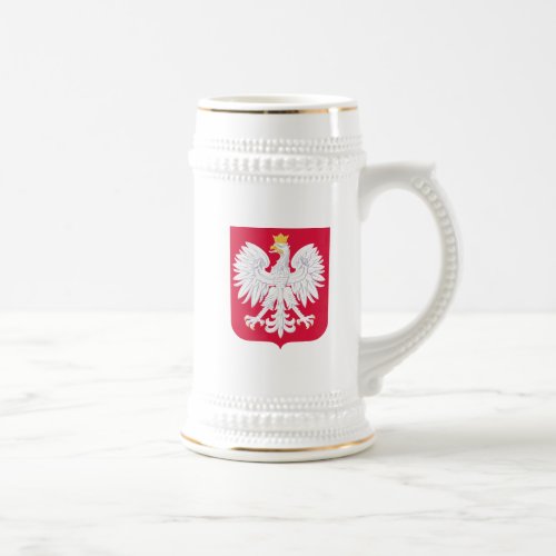 Polish Eagle Beer Stein