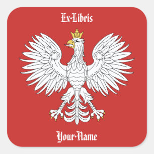 Polish Eagle Bookplate