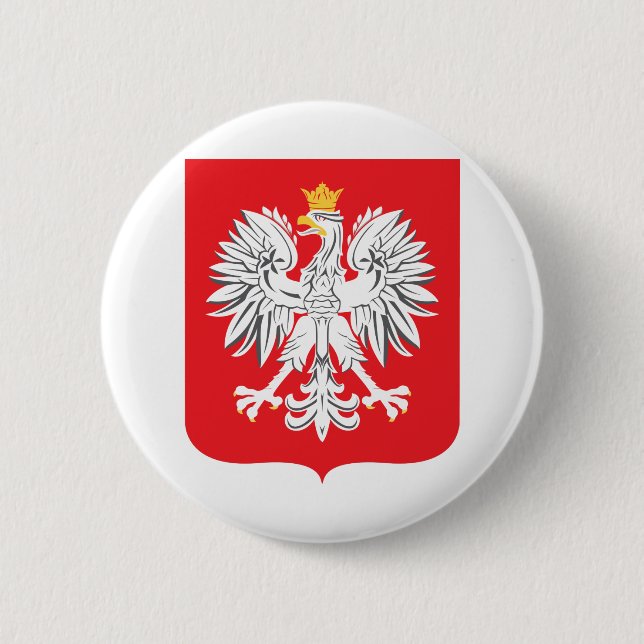 Polish-Eagle Button (Front)