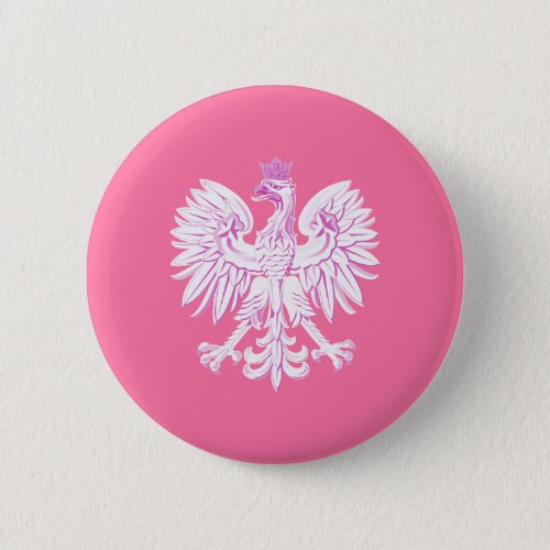 Polish eagle button