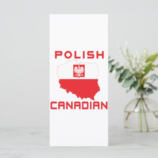 Polish Eagle Canadian Map (Standing Front)