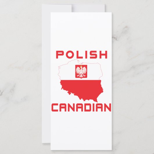 Polish Eagle Canadian Map (Front)