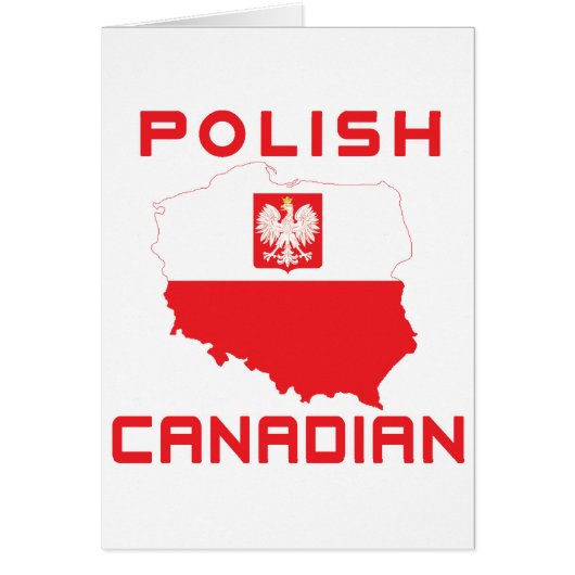 Polish Eagle Canadian Map (Front)