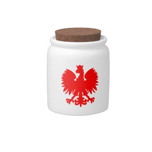 Polish Eagle Candy Jar