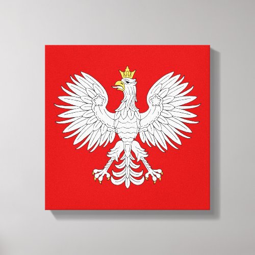 Polish Eagle Canvas Print