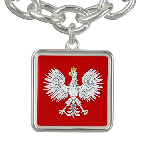 Polish Eagle Charm Bracelet