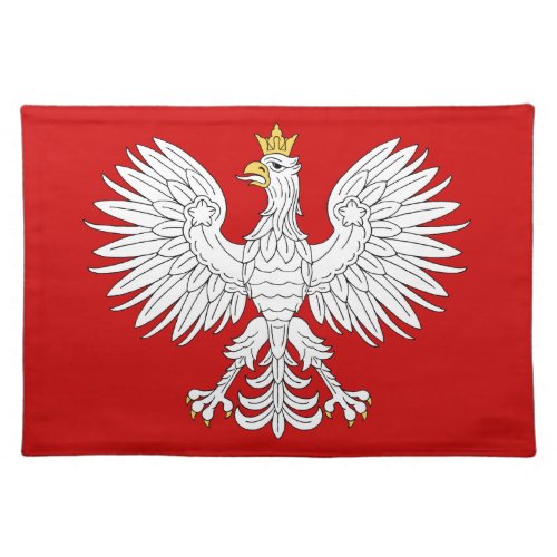 Polish Eagle Cloth Placemat