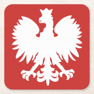 Polish Eagle Coaster