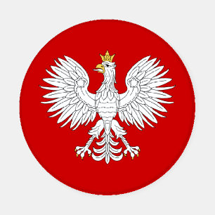 Polish Eagle Coaster Set
